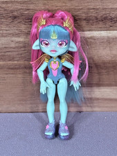 Moose Magic Mixies Pixlings Amber Dragon Doll Blue Pink Hair Wings Shoes
