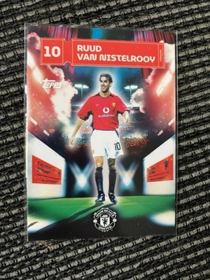 Ruud Van Nistelrooy 2024-25 Topps Manchester United First Old Trafford Goal