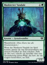 Maskierter Vandale / Masked Vandal - KALDHEIM - deutsch (nm +) Shapeshifter