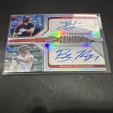 College Ties Dual Autographed Laviolette & Montgomery 21/25