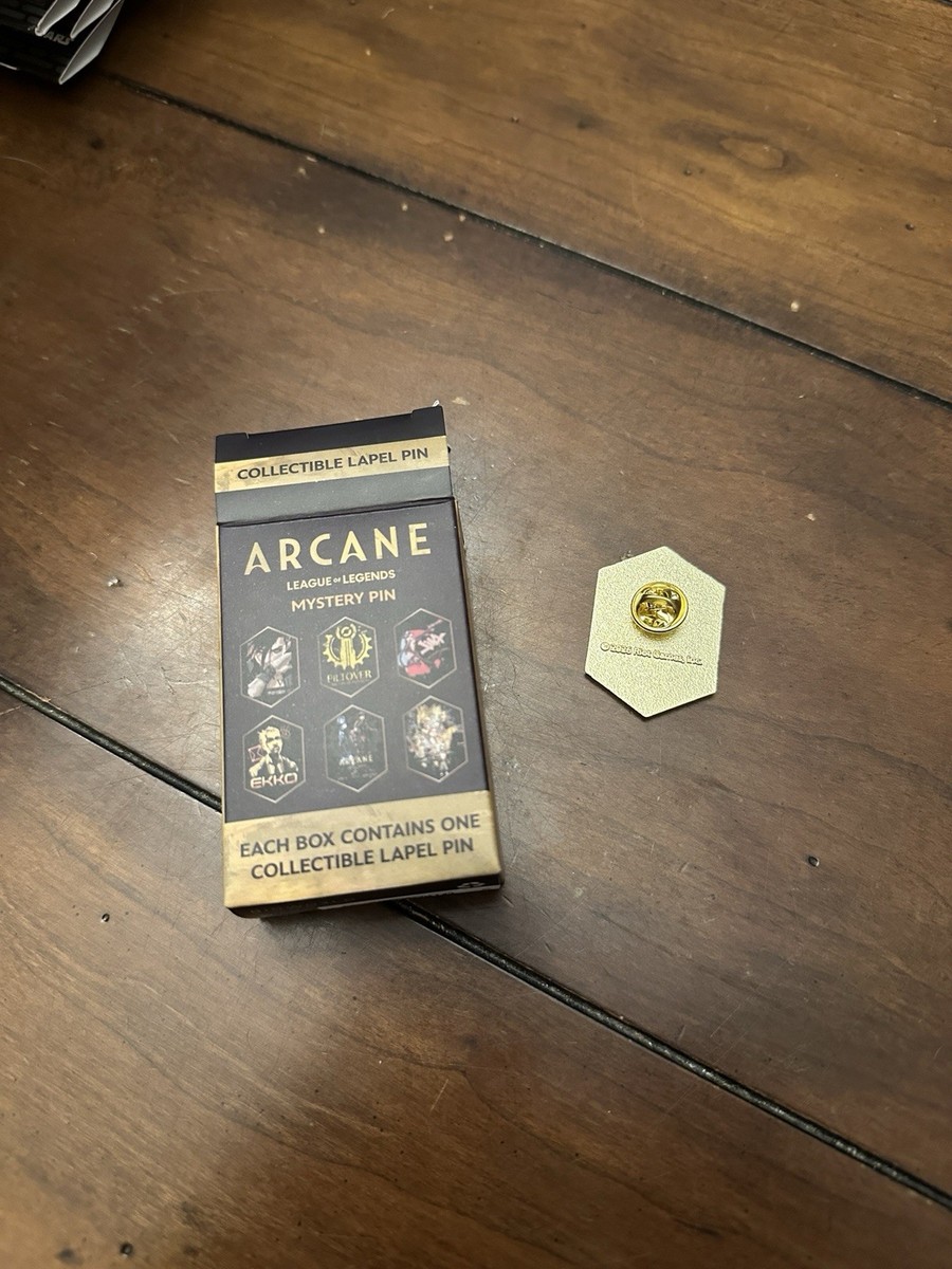 Collectible Pin: Pit Fighter Vi - Arcane - League Of Legends