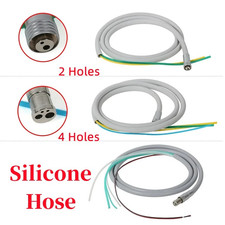1pc 2/4 Hole Dental Silicone Hose Tube for Air Turbine Handpiece Chair - NEW