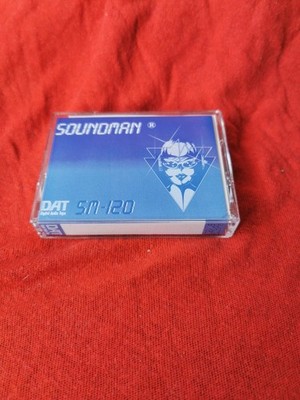 3x DAT Kassette Neu unbespielt Soundman SM-120 wie Sony, Fuji, TDK Cassette