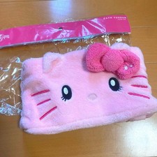 Hello Kitty Fleece Hair Band Pink  USJ  Used  Cute Design, Cute