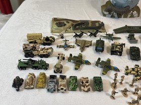 Galoob Micro Machines Military Freedom Force Lot - Patriot, AH64, Abrams, A-10
