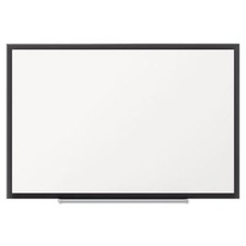 Quartet Black Frame Standard Whiteboard - 60" Width X 36" Height - White