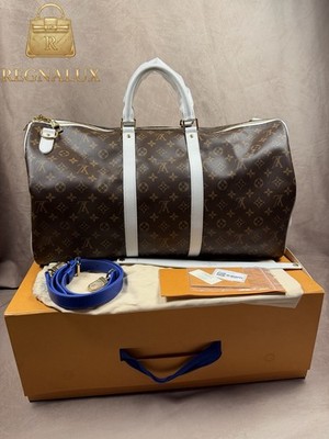 LOUIS VUITTON KEEPALL BANDOULIERE 55 NBA LV BROWN BASKETBALL
