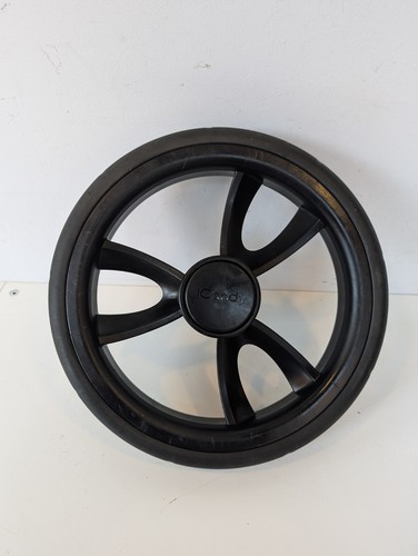 iCandy orange Hinterrad schwarz mit Achsbolzen