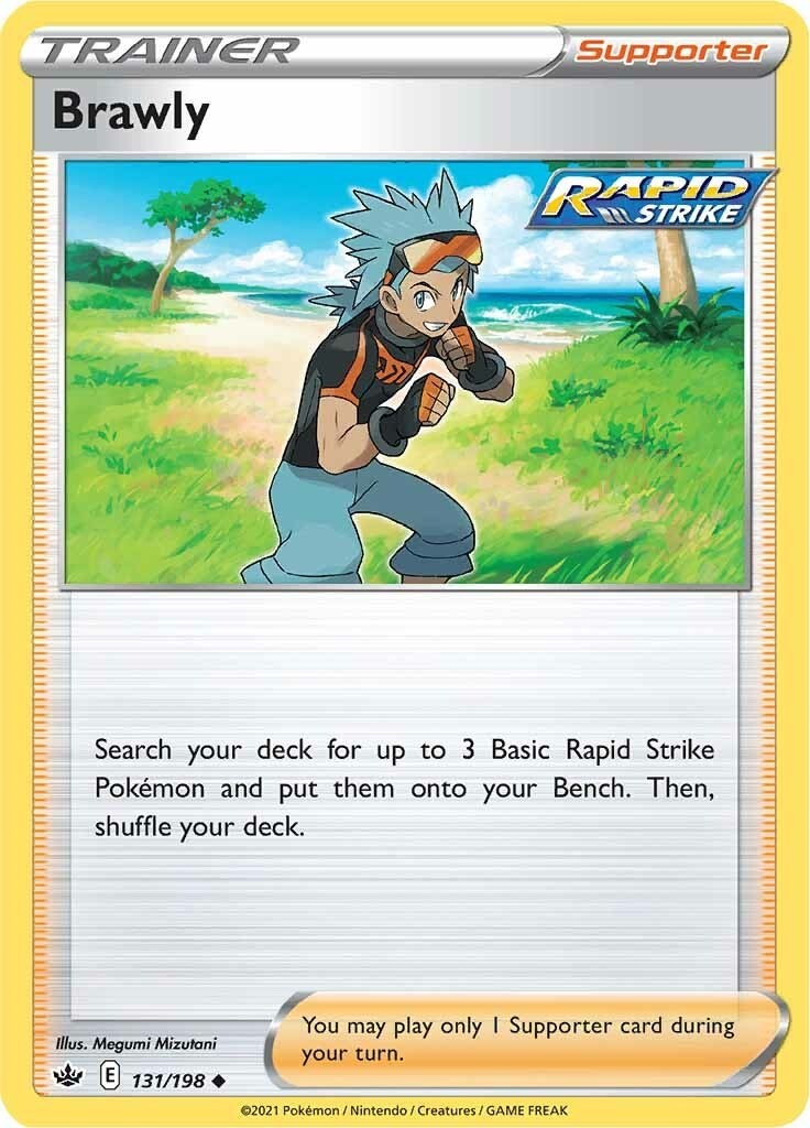 Pokemon - Brawly [SWSH06 - 131/198] - NM/Uncommon/EN