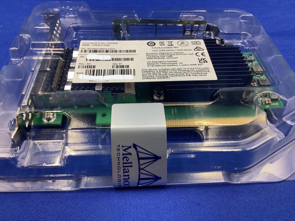 NIC de 100 Gb NVIDIA MCX623106AN-CDAT | NIC 100G NIC de 100 Gb NVIDIA MCX623106AN-CDAT | NIC 100G
