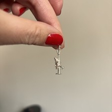 Vintage Sterling Silver Drunk Man On Lamppost...