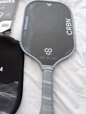 CRBN Trufoam Waves 3 Elongated Pickleball Paddle with Cover Excellent
