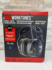 3M WorkTunes Connect AM/FM Bluetooth Hearing Protector 26dB NRR – Open Box