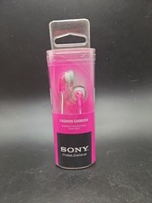 Sony MDR-EX15LP In-Ear Wired Earbuds 3.5mm Jack Pink 9mm 1.2m Cable NEW UNOPENED