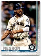 2019 Topps Kristopher Negron RC Seattle Mariners #638
