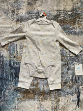 6-9 months unisex two piece outfit new