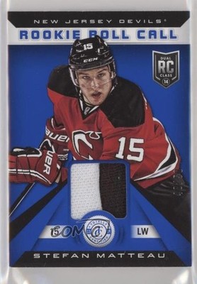 2013 Totally Certified Rookie Roll Call Blue Prime 48/50 Stefan Matteau RC rk1