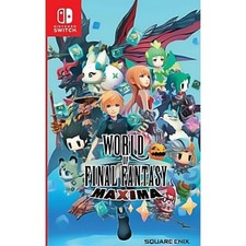 World of Final Fantasy Maxima - Nintendo Switch RPG Videogame for