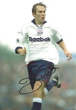 Jason McAteer - BOLTON WANDERERS - Signed 12 x 8 Photograph