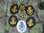 7-WWII WW2 KRIEGSMARINE WEHRMACHT MILITARY GERMAN NAVY NAVAL RANK RATING PATCHES