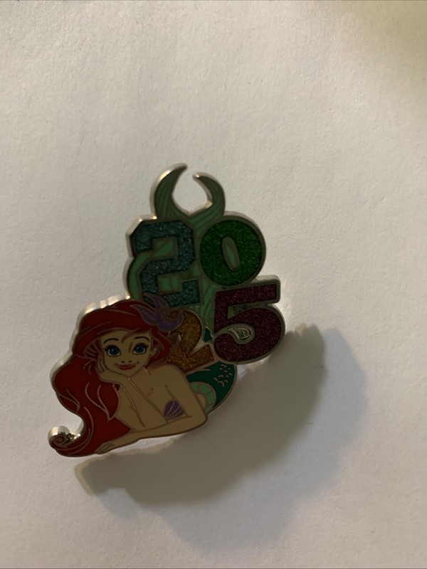 New Disney Parks 2025 Character Pin Ariel The Little Mermaid 