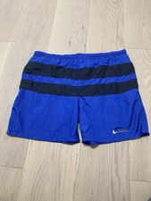 Vintage Givenchy Swim Trunks Shorts Designer Multi Black/ Blue