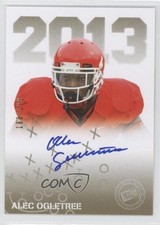 2013 Press Pass Press Pass Signings Gold 188/199 Alec Ogletree #PPS-AO Auto 0a6