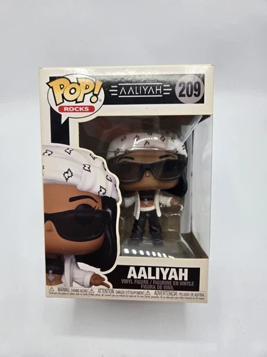 Funko POP! Rocks AALIYAH #209  Rare VAULTED! Vinyl Figure Brand New