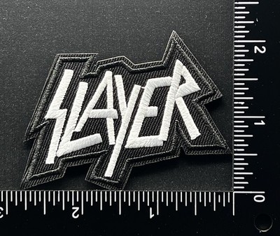 SLAYER - Embroidered Sew/Iron On Rock N Roll - Heavy Metal Band Patch