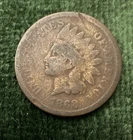 1868 Indian Head Cent Semi-Key Date | Good Details | Free Shipping