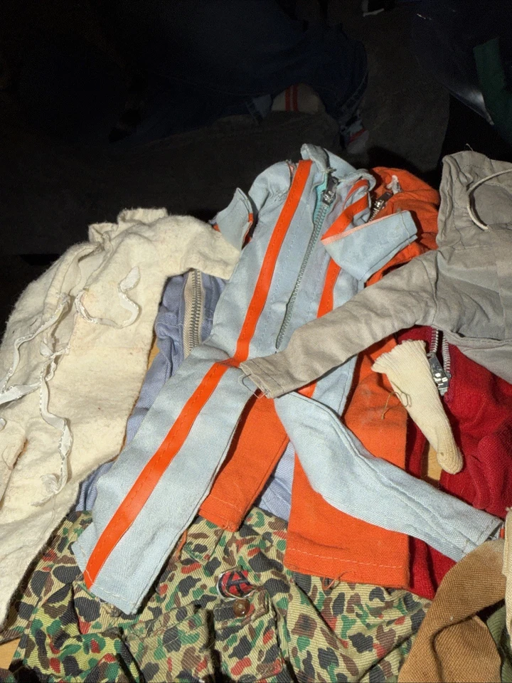 GI Joe Vintage Lote De Piezas Ropa Pantalones Chaquetas Abrigo Hasbro Foto 4 de 4