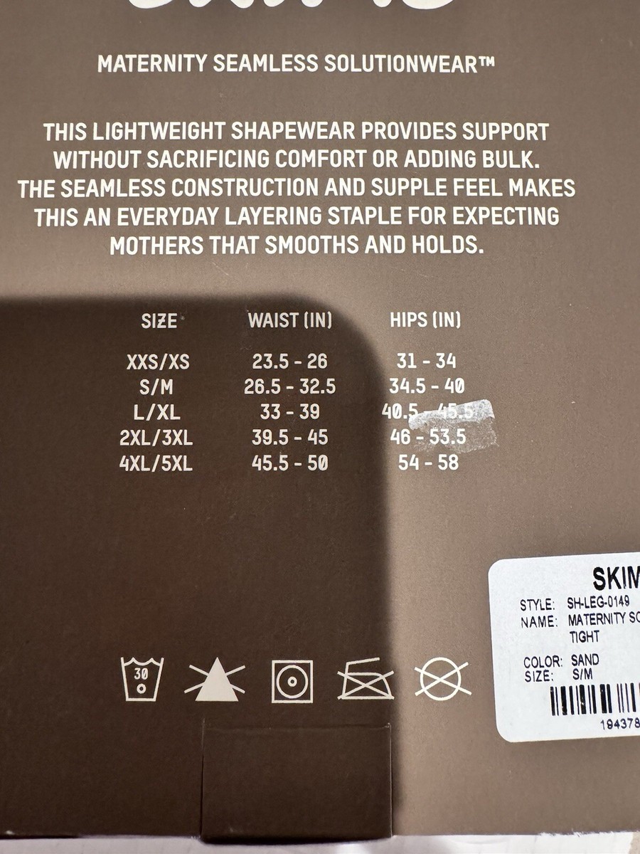SKIMS Maternity Seamless Solutionwear Supportive Tights SH-LEG