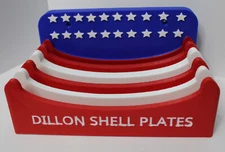 Dillon Casefeed Plate Holder USA Flag Style 5 Slot