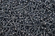 (1000) Combo Drive Washer Head 8 x 1 Pocket Hole Type 17 Coarse Wood Screw #8