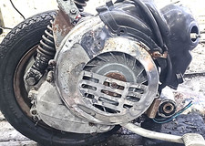 V5X1M MOTORE PIAGGIO VESPA PK 50 2 TEMPI CARBURATORE 1986 1987 RICAMBI USATI