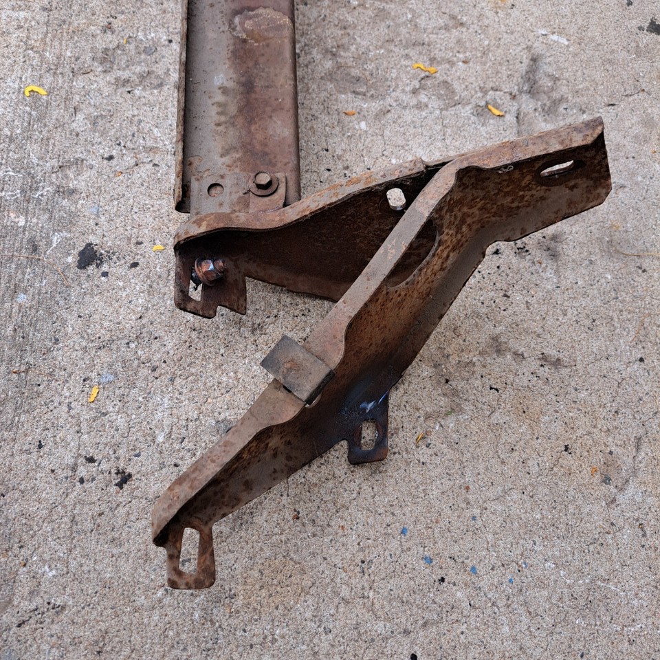1972 1973 1974 1975 FORD RANCHERO GT REAR BUMPER BRACKETS OEM 73 74 75 ...