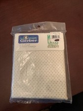 Vintage Gerber Beary Sleepy Fitted Crib Sheet 28" X 52" New in Package