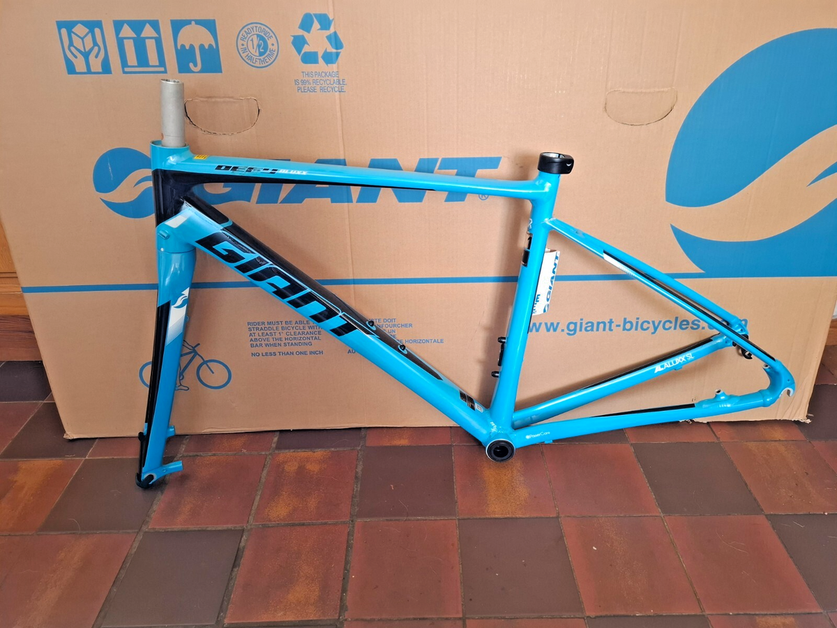 NEW GIANT DEFY FRAME AND DISC FORK ALUXX SL-Grade CARBON FORKS