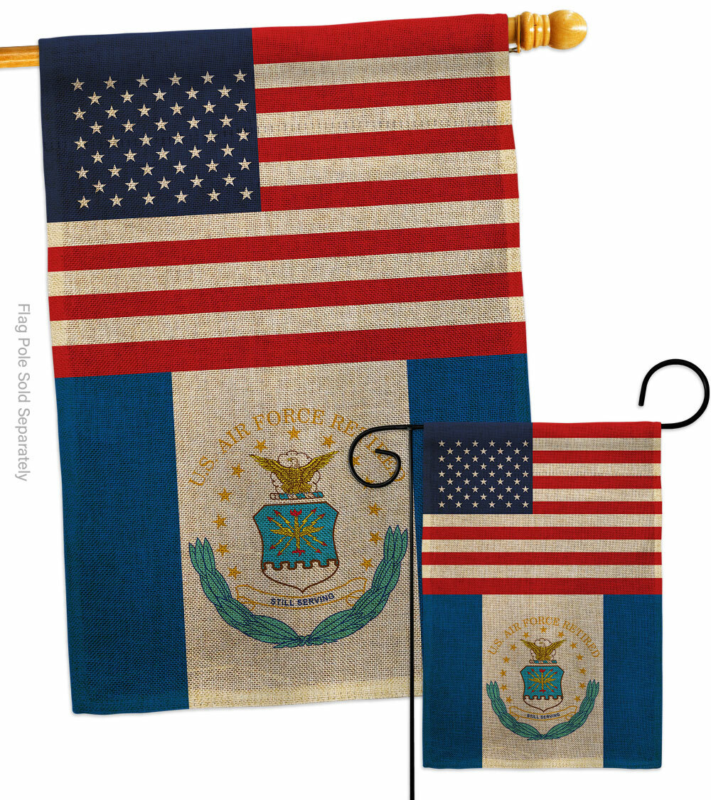 Breeze Decor Garden Flag – We Will Never Forget, US Military Design, Doppelseitig, 33x47 Cm