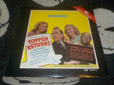 Topper Returns NEW SEALED Laserdisc LD Roland Young Joan Blondell Free Ship 50