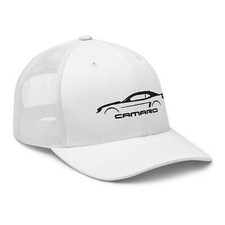 Embroidered Meshback Trucker Cap - 5th Gen Camaro