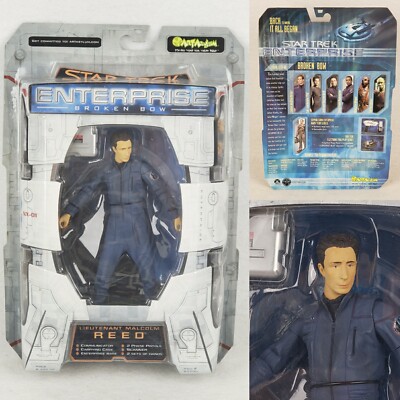Art Asylum Star Trek Enterprise Broken Bow Lieutenant Malcolm Reed Action Figure