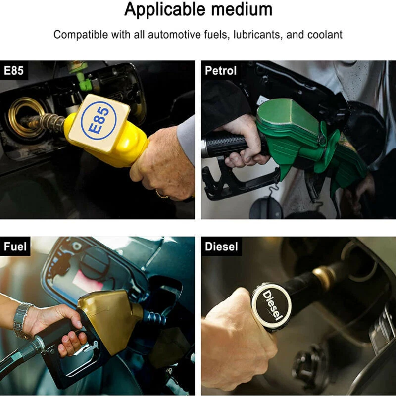 6AN-8AN-10AN Black Nylon E85 PTFE Fuel Line 10-30FT w/6 or 10 Fittings Hose Kit - Image 4 of 4