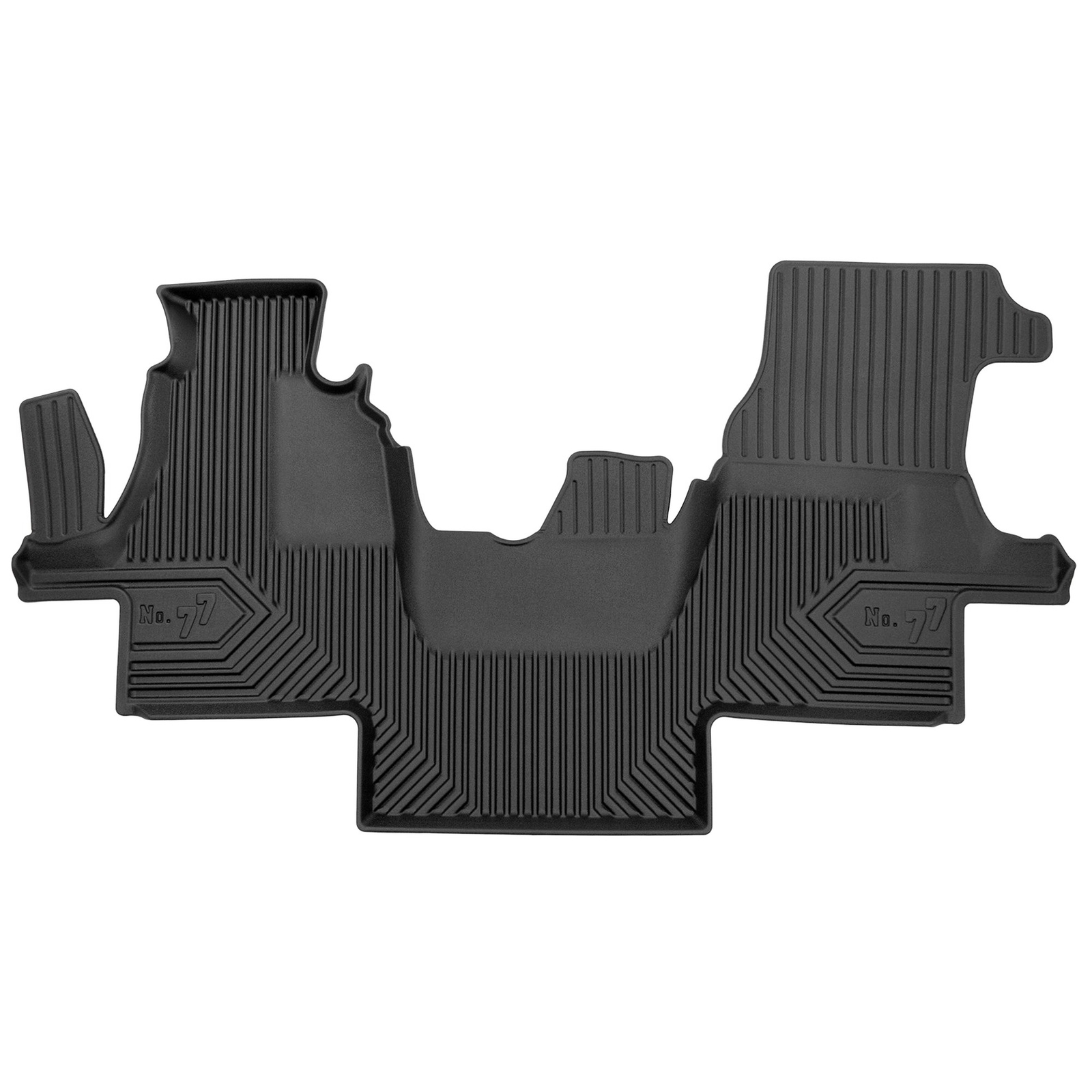 Tapis de sol TPE Frogum No.77 pour Mercedes Sprinter W903 1995-2006 sur mesure noir anti-dérapant
