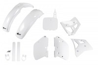 Set Plastics Motorradverkleidungen Full Yamaha YZ 250 - 360 1990 Weiß Ufo Plast