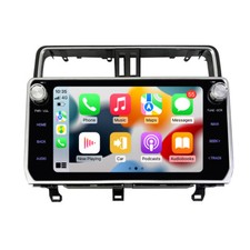 for Toyota Prado 2018 Car Stereo Radio Android 14 Head Unit GPS Navi Carplay BT