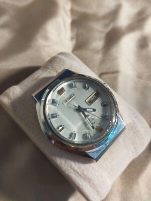 Montre Seiko Lord Matic LM Special 23 Rubis - Cadran Argenté/blanc, Jour/date, Occasion Bon état