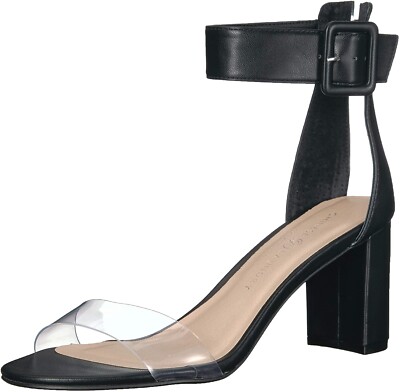 Chinese Laundry 258608 Womens Reggie Heeled Sandal Black