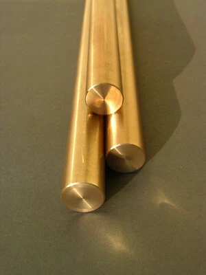 Kupferberylliumbronze Ø 9mm Divers. Longueurs Barre Bronze Cuivre Laiton - Photo 1/2