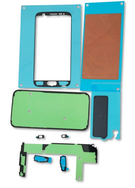 Samsung G930 Galaxy S7 Klebefolie Set Kleber Dichtung Klebe Folie Service Kit-image